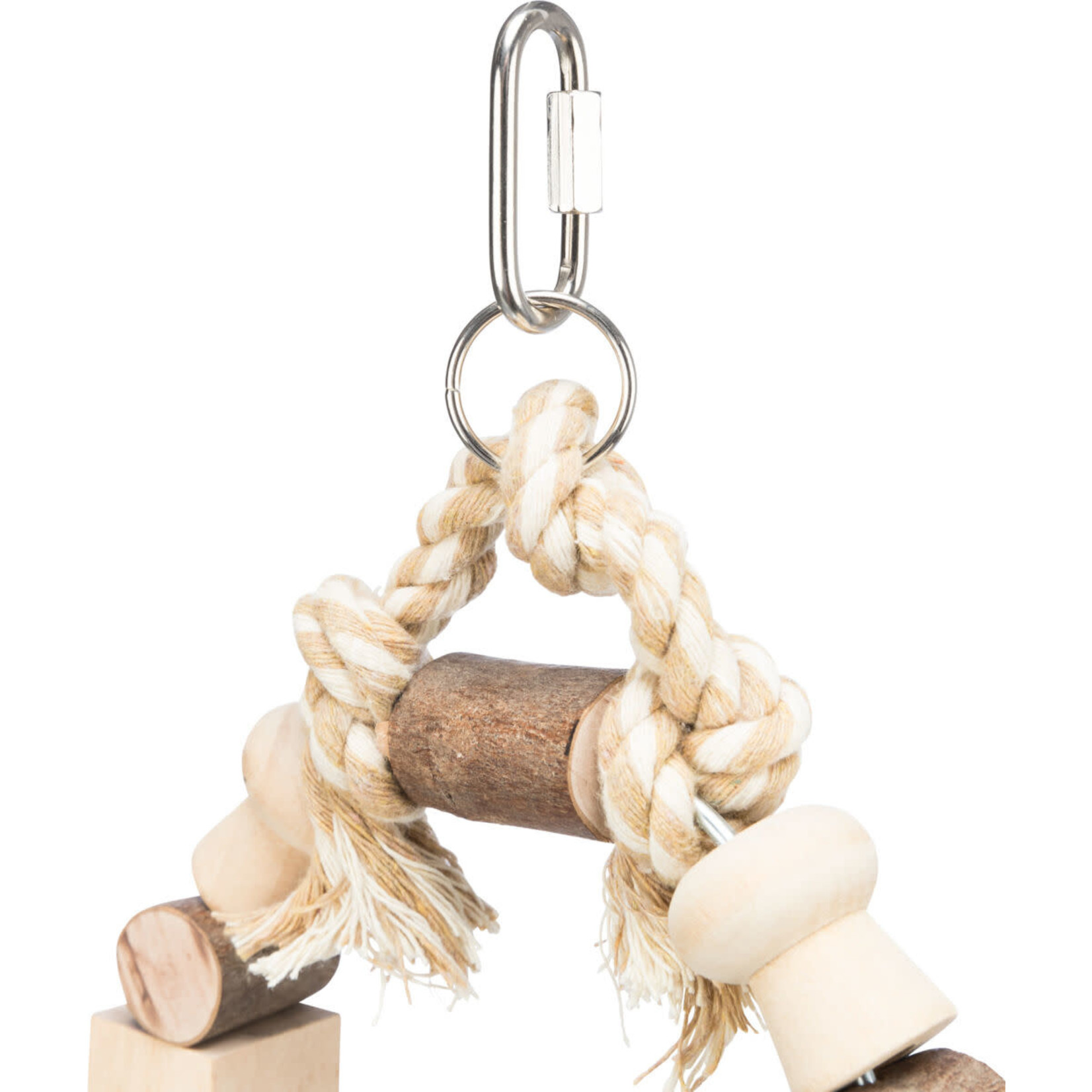 Trixie Arch Swing Wooden Cage Bird Toy, 13 x 19cm