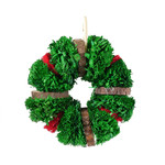 Rosewood Christmas Wreath Small Animal Toy