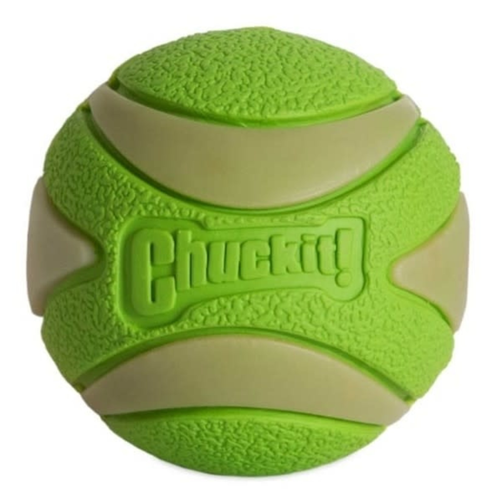 Chuckit! Max Glow Ultra Squeaker Ball Dog Toy, Medium 6.3cm