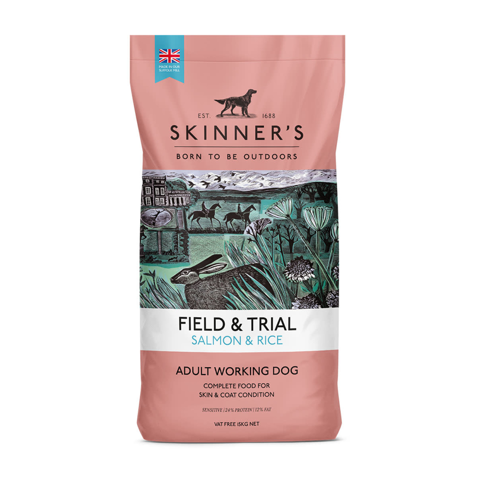 Skinners Field & Trial Salmon & Rice Dog Dry Food