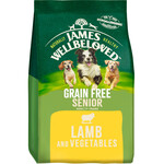 James Wellbeloved Grain Free Senior Dog Dry Food, Lamb & Vegetable