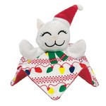 KONG Holiday Crackles Santa Kitty Cat Toy