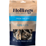 Hollings Sprats Fish Natural Dog Treats, 100g