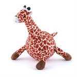 Play Safari Toy Giraffe Plush Squeaker Dog Toy