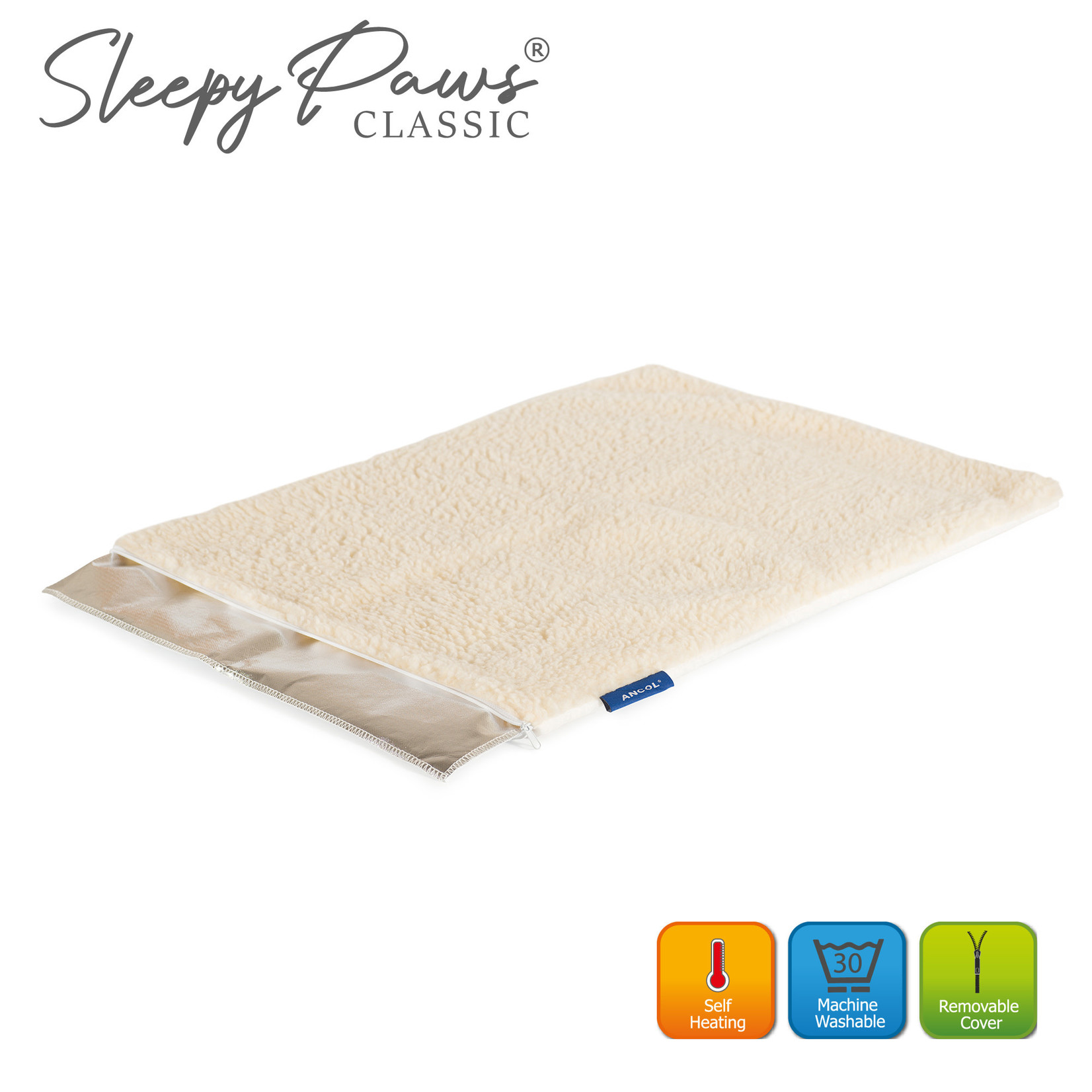 Ancol Sleepy Paws Self Heating Pet Pad