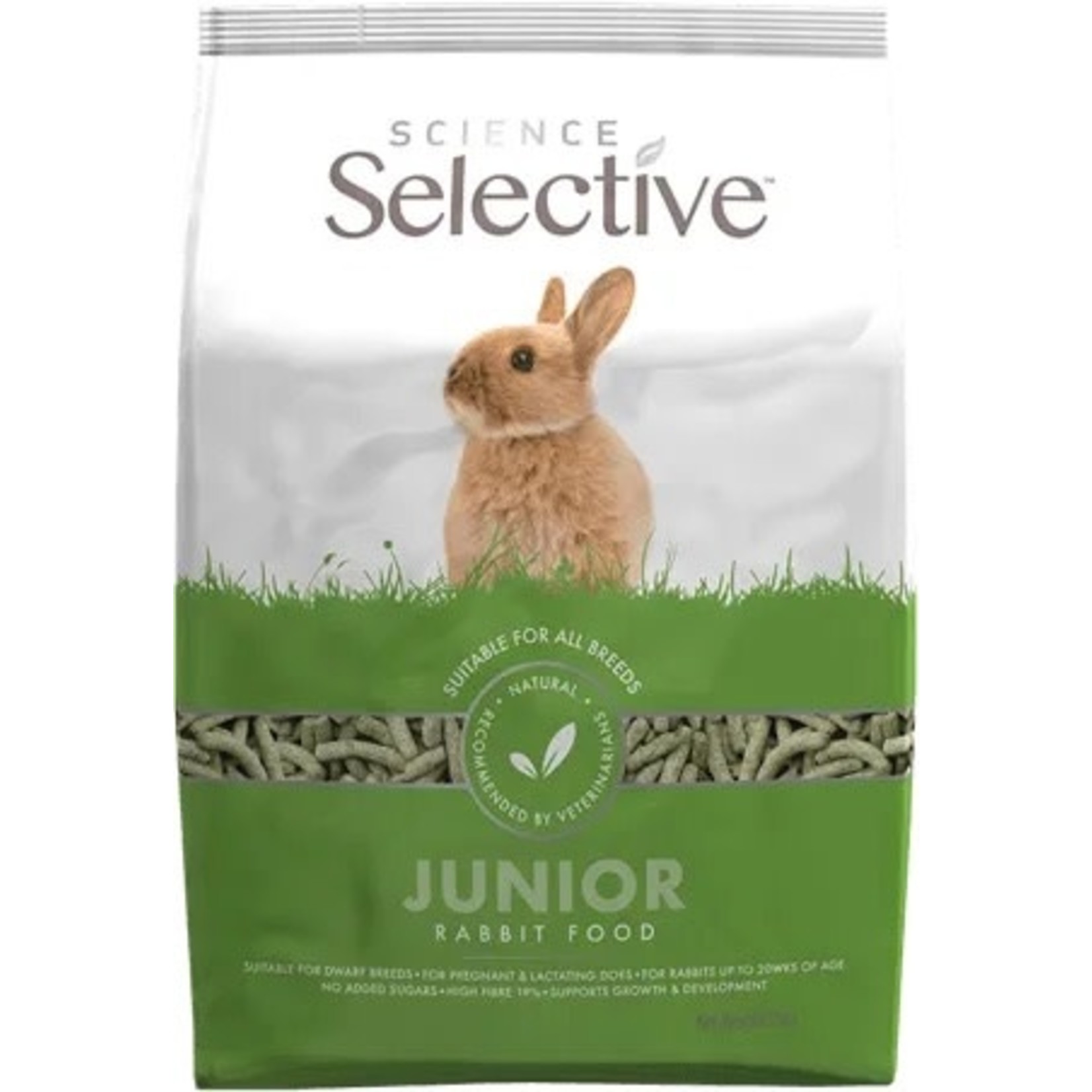 Supreme Science Selective Junior Rabbit Nugget Food, 1.5kg