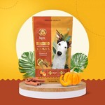 Dogsee Gigabites Cookies Gluten-Free Dog Treats, Pumpkin & Cinnamon 300g