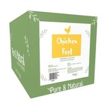 Pure & Natural Chicken Feet Dog Treats, 1kg Box