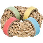 Trixie Sea Grass Ring With Paper Rings