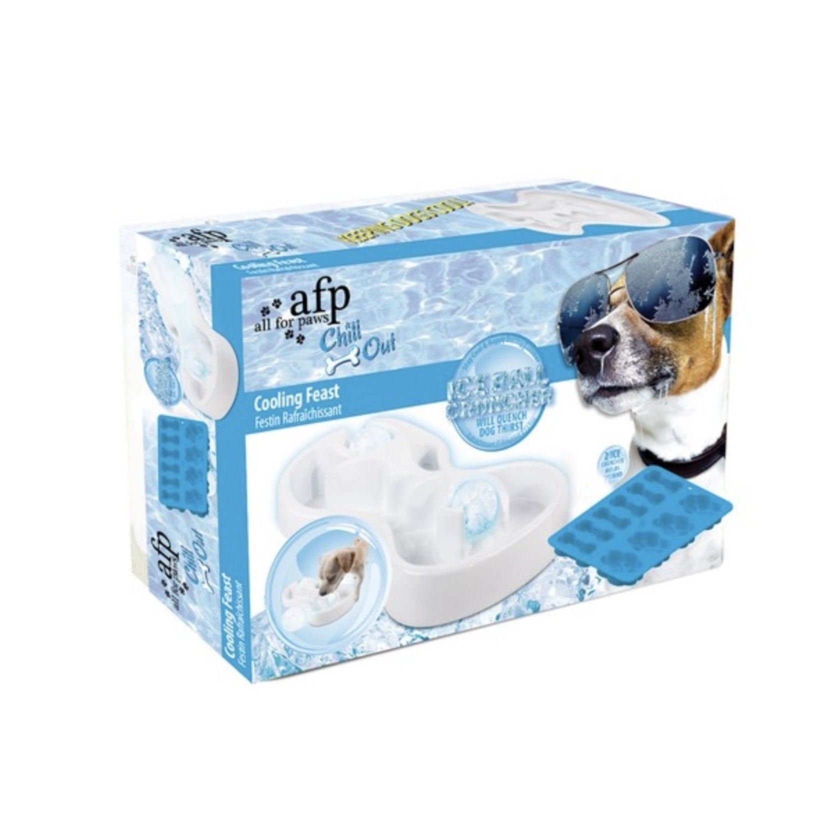 All For Paws Chill Out Cooling Feast Ice Bones Dog Toy