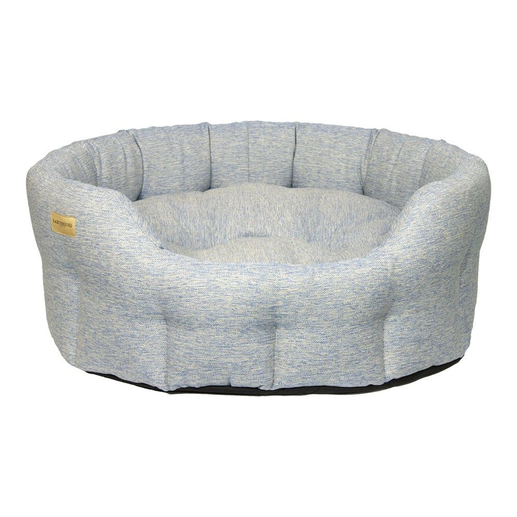 Earthbound Classic Marlow Oval Dog Bed Bed, Ice Blue