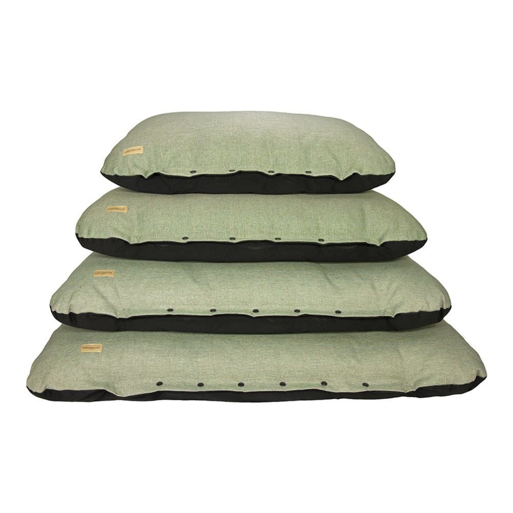 Earthbound Classic Marlow Flat Cushion, Moss Green