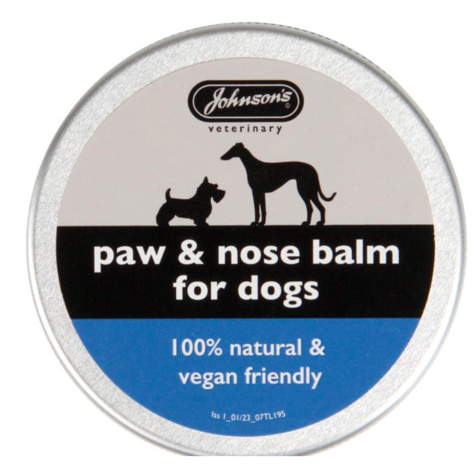 Johnson's Veterinary Paw & Nose Natural Balm for Dogs 50ml