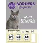 Borders Superior Neutered Adult Cat Dry Food Grain Free Chicken with Tuna & Salmon