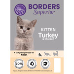 Borders Superior Kitten Dry Food Grain Free Turkey & Chicken