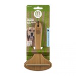 Mikki Bamboo Medium Anti-tangle Rake for Medium & Double Coats