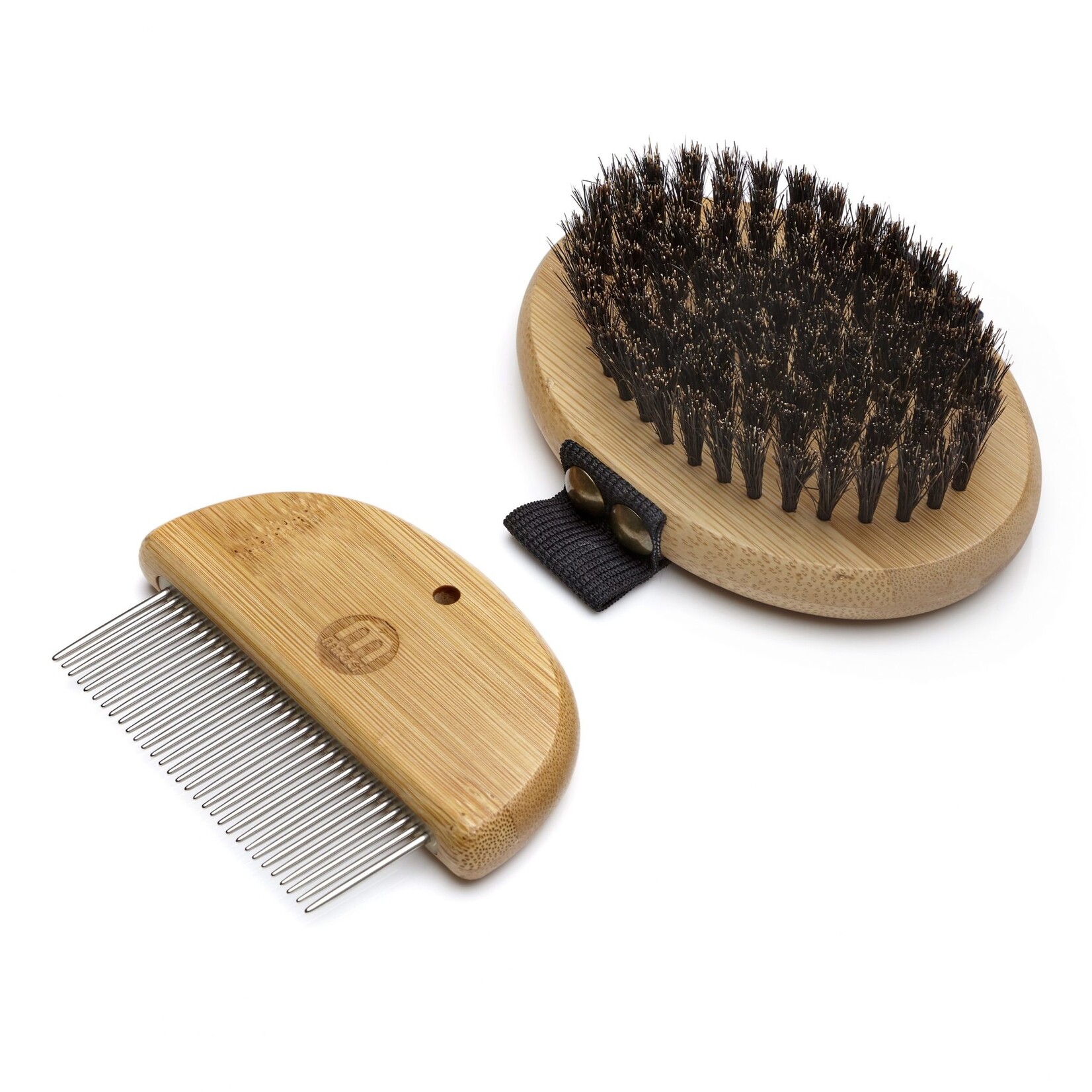 Mikki Bamboo Puppy & Kitten Brush & Comb Kit