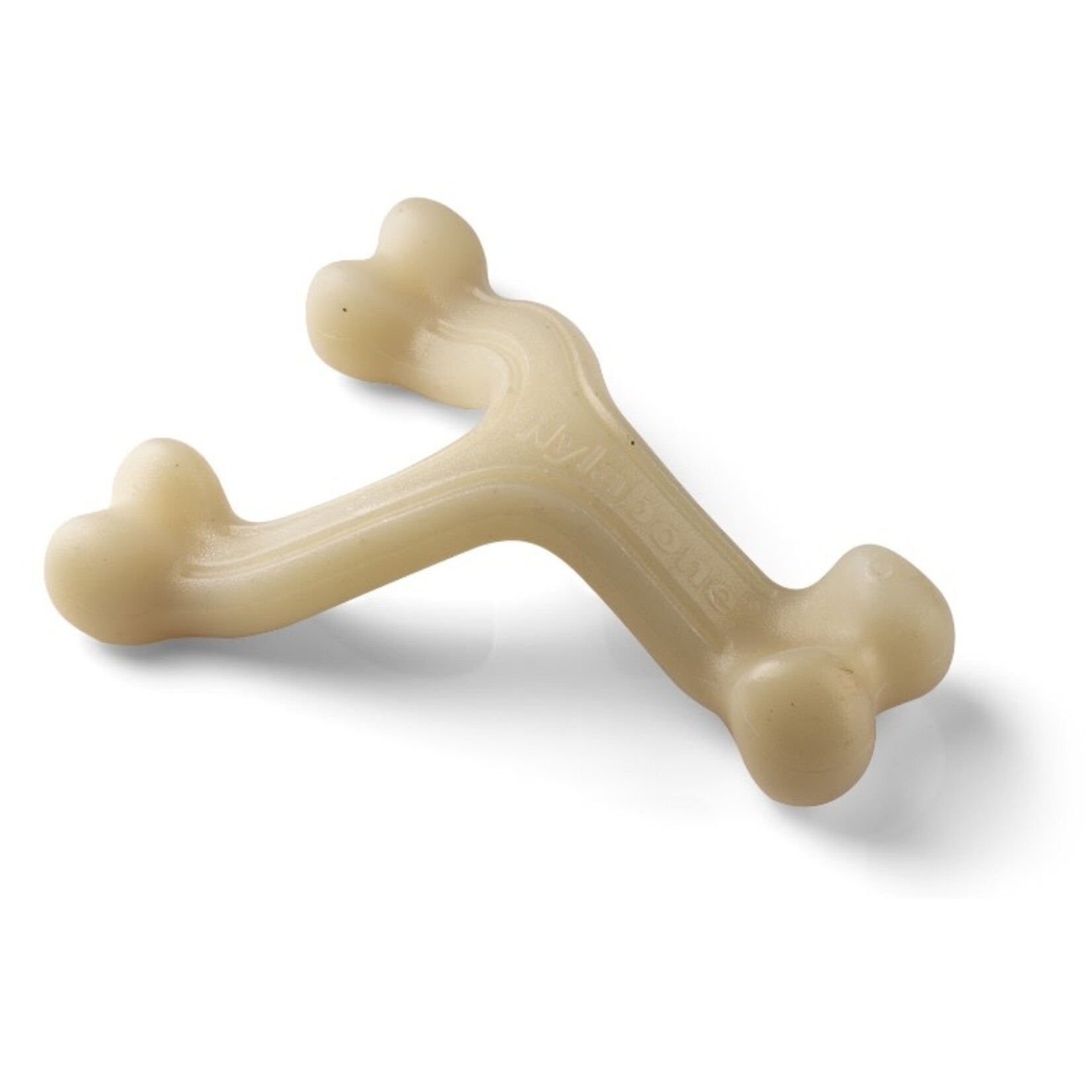 Nylabone Gourmet Wishbone Strong Dog Chew Toy, Chicken