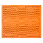 LickiMat Classic Soother XL Calming Slow Feeder Lick Mat for Dogs, Orange