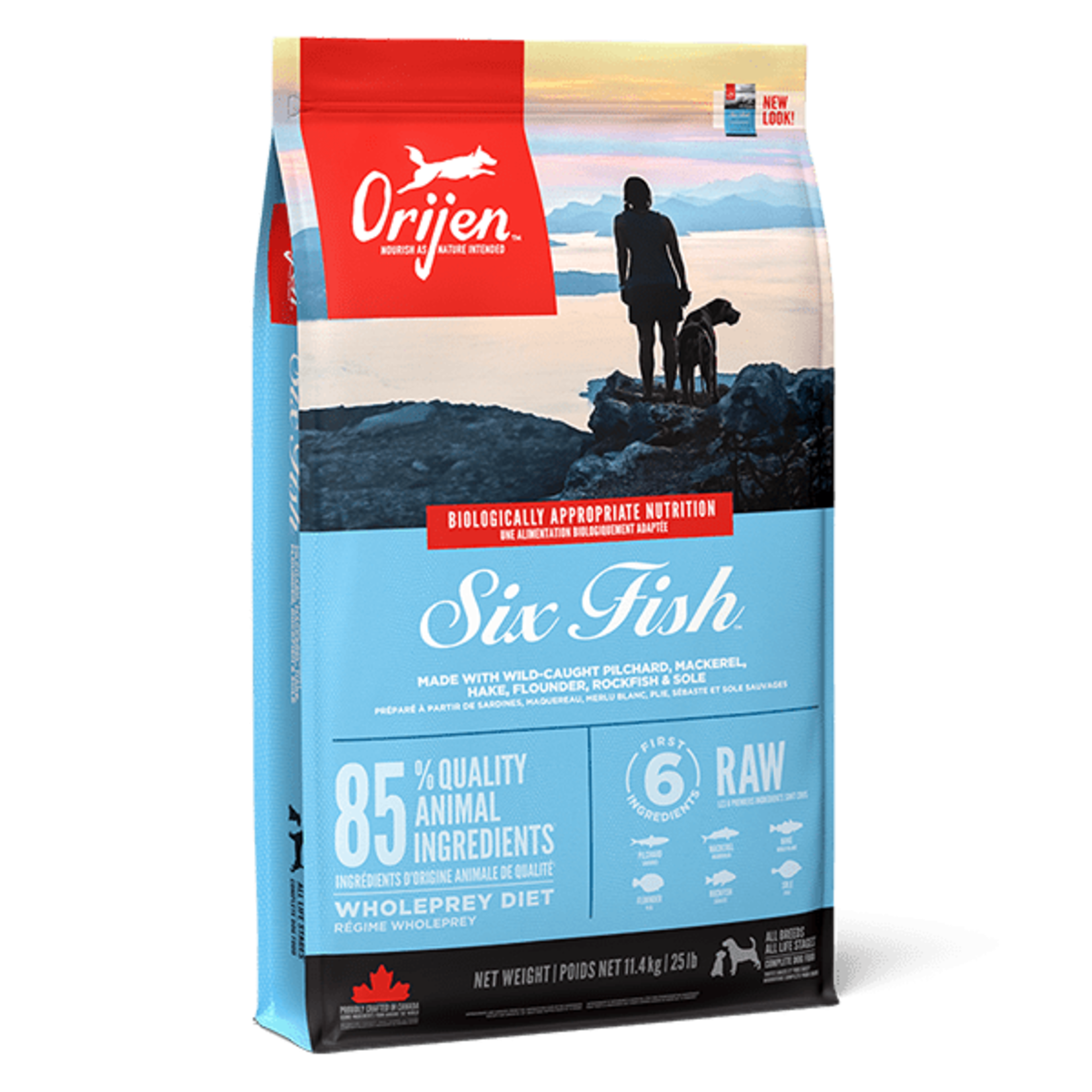 Orijen Adult Six Fish Dog Dry Food