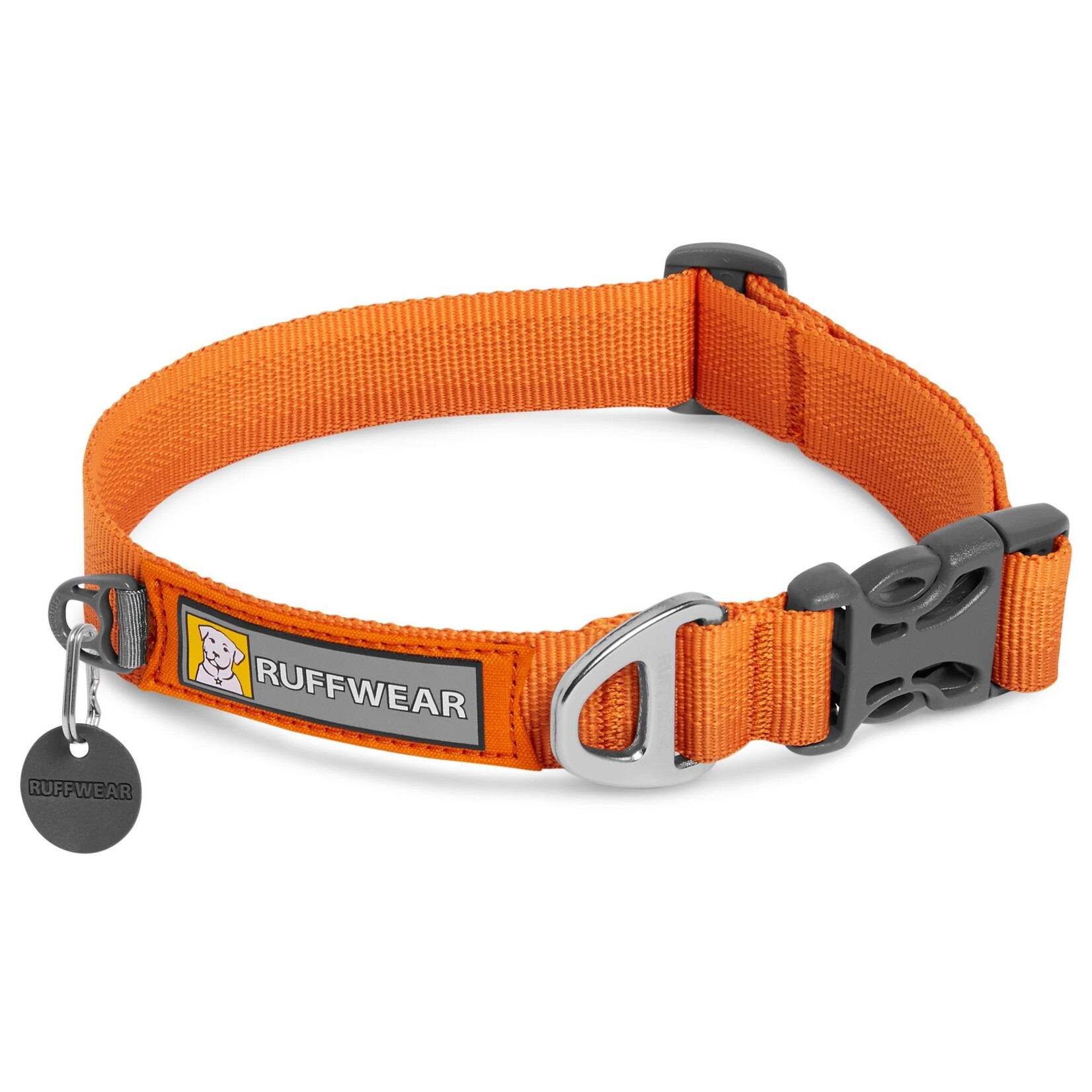 Ruffwear Front Range Dog Collar, Campfire Orange