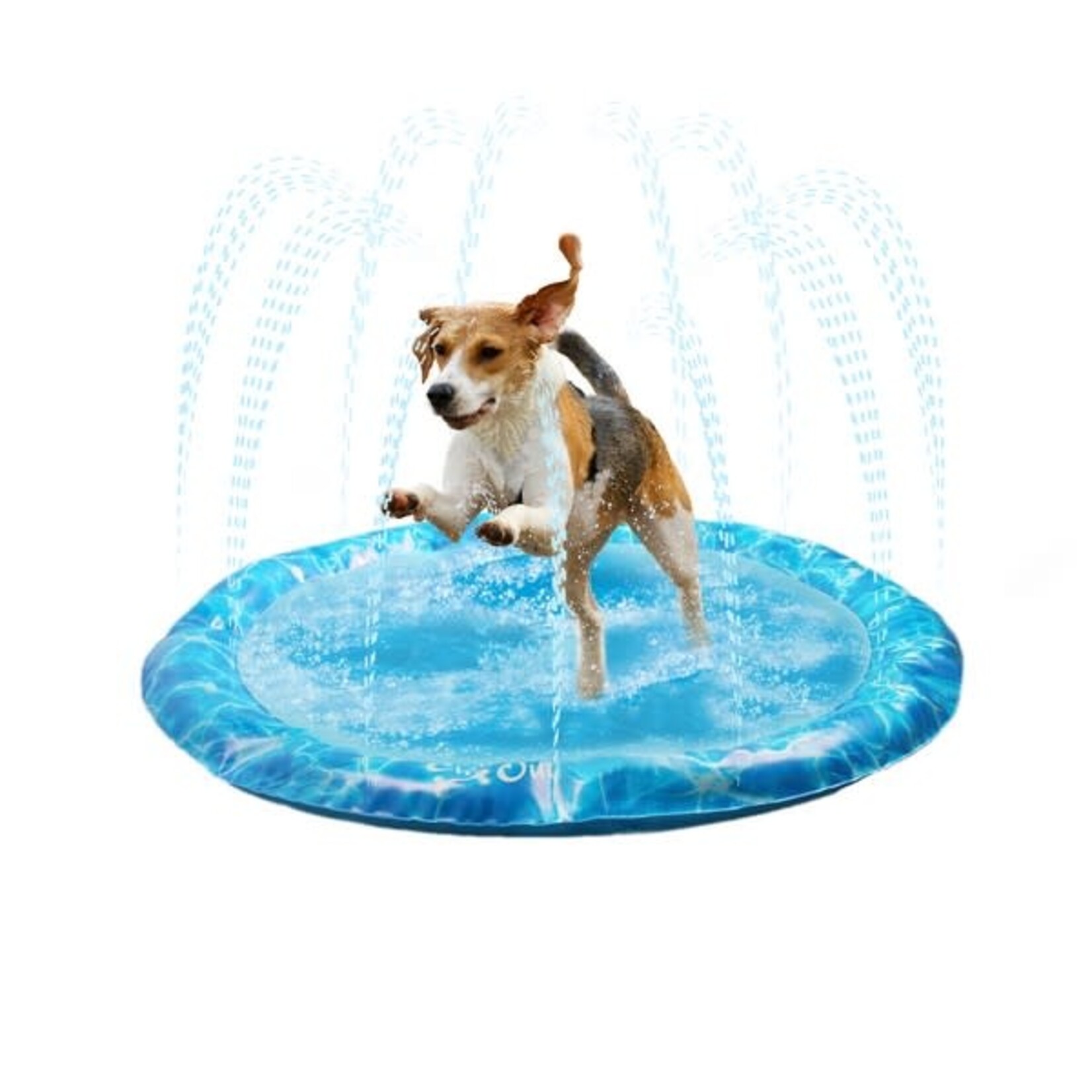 All For Paws Chill Out Sprinkler Fun Mat, Large 130cm