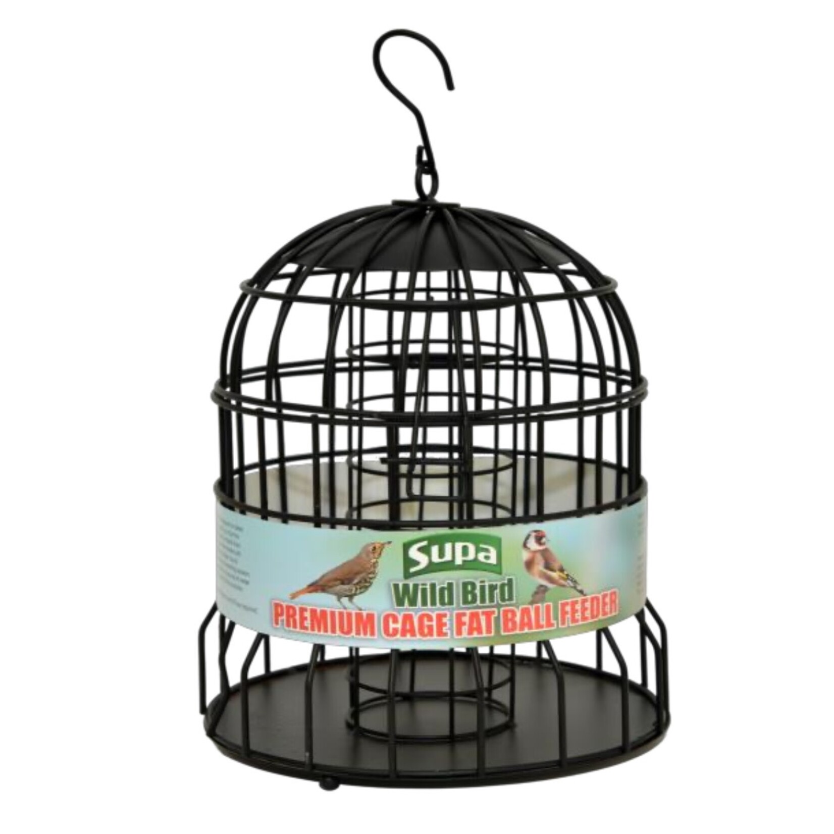 Supa Wild Bird Premium Cage Fat Ball Feeder