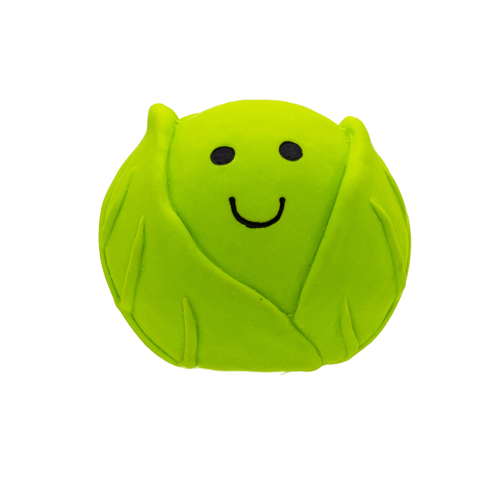 James & Steel Seasons Green-tings Latex Sprouts Christmas Dog Toy, 8cm