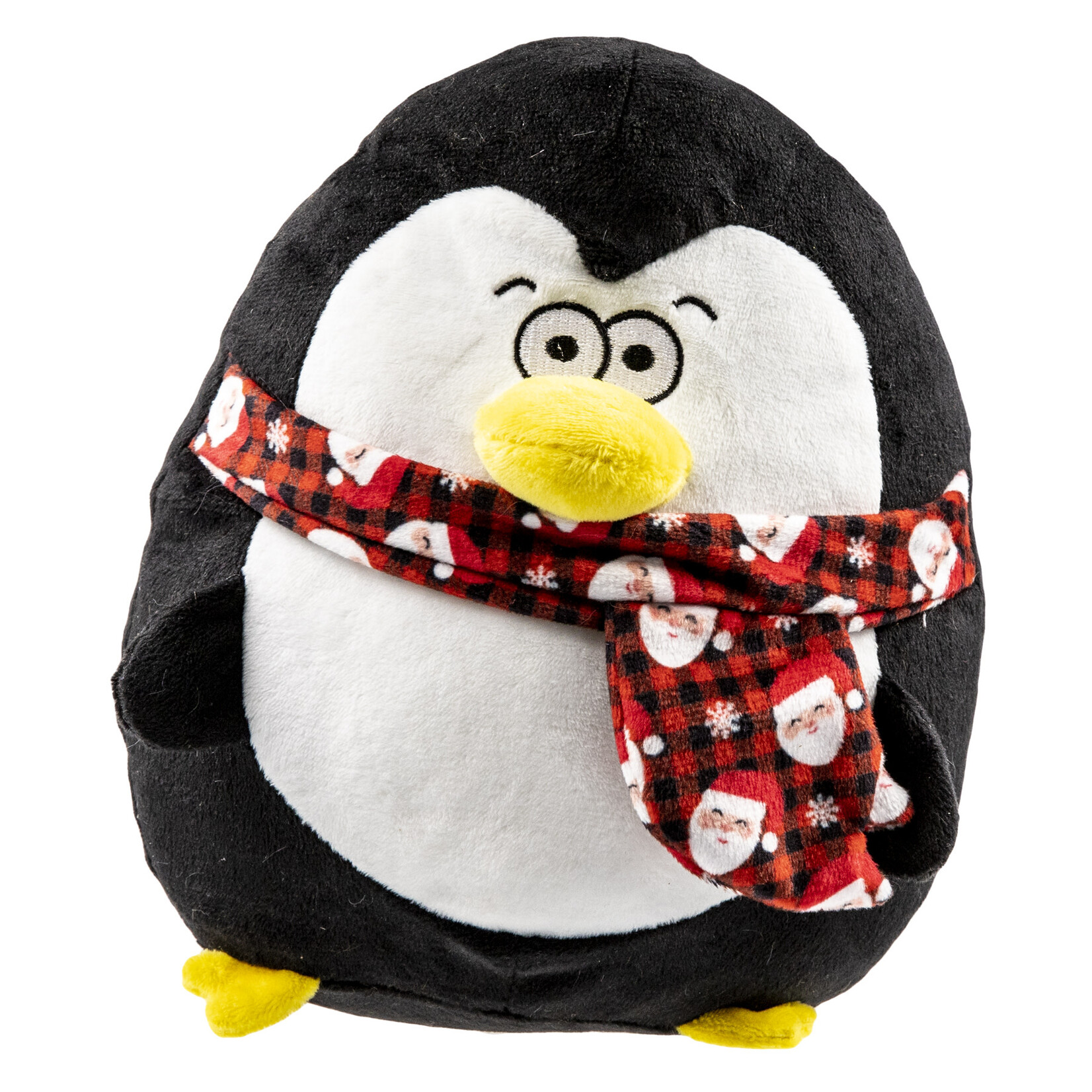 James & Steel Petra Penguin and Roberta Robin Christmas Plush Dog Toy, 23cm