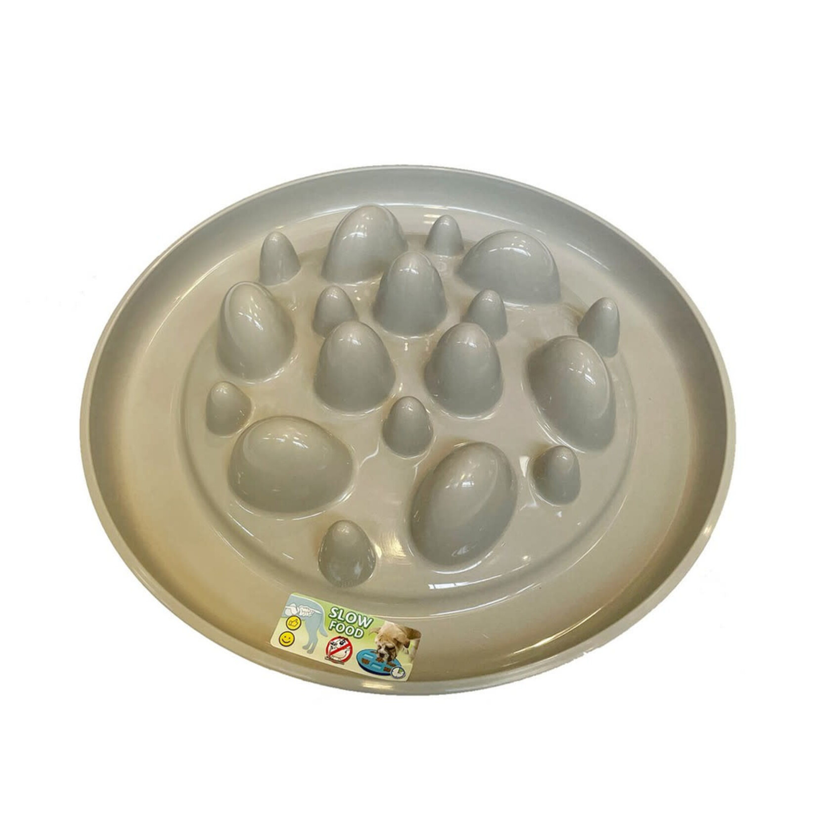 Happy Pet Cactus Slow Feeder Dog Bowl