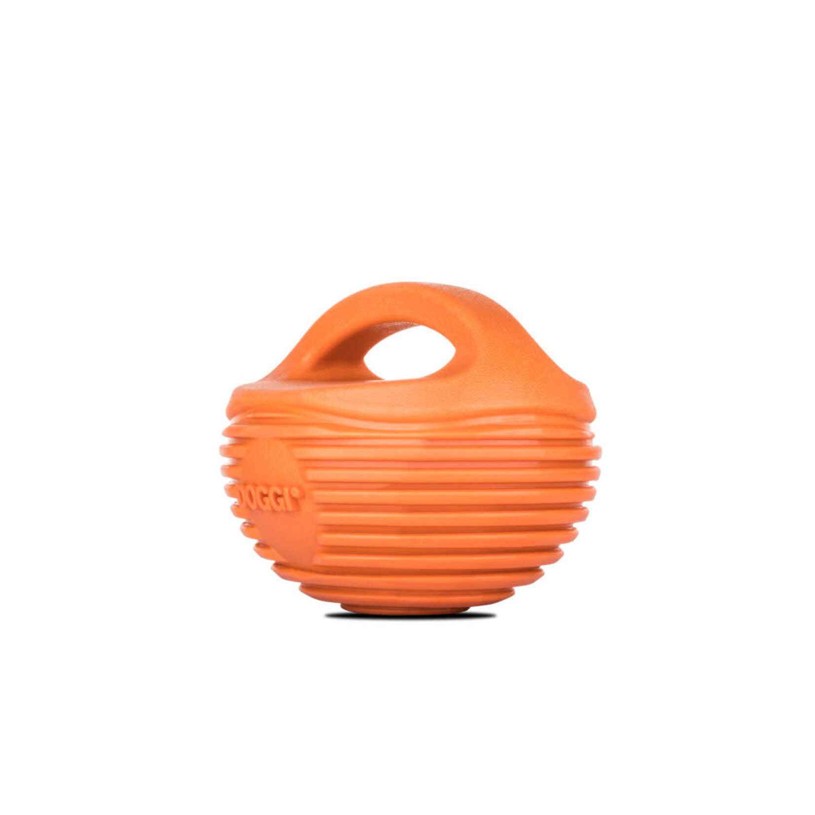 Doggi Rugby Ball Tough Bouncing Retrieval Orange Dog Toy