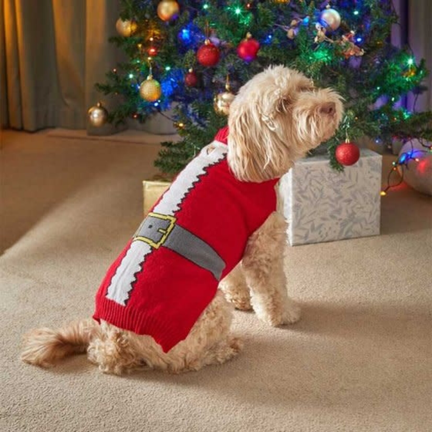 Zöon Santa Suit Christmas Dog Jumper