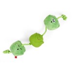 Zöon Tugga Sprouts Rope Squeaky Christmas Dog Toy