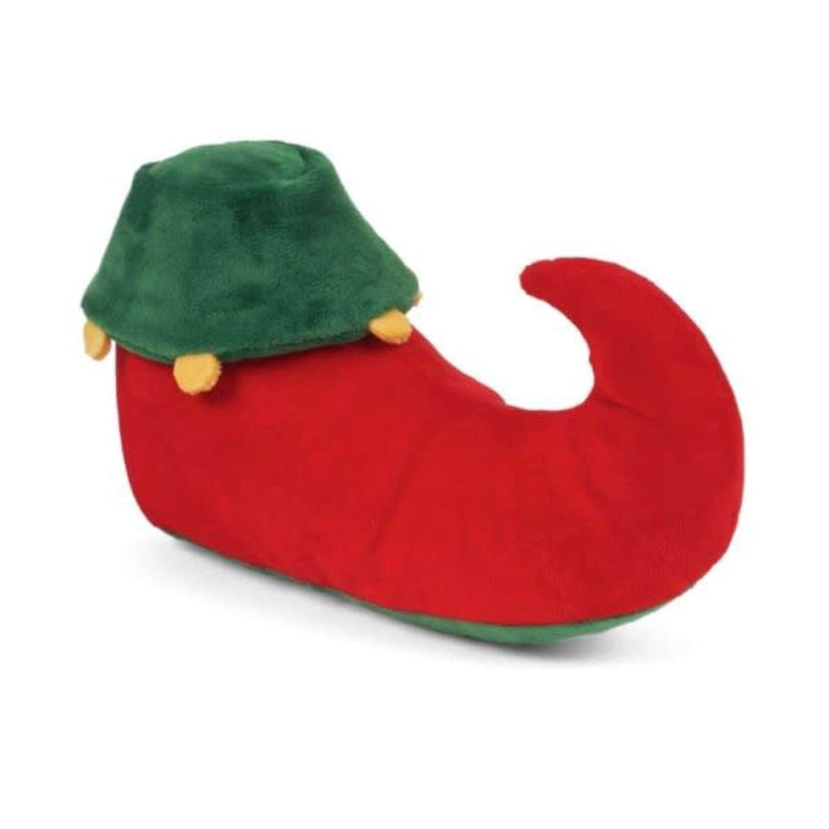 Zöon Festive Choo-Shoo Squeaky Plush Christmas Dog Toy, Assorted