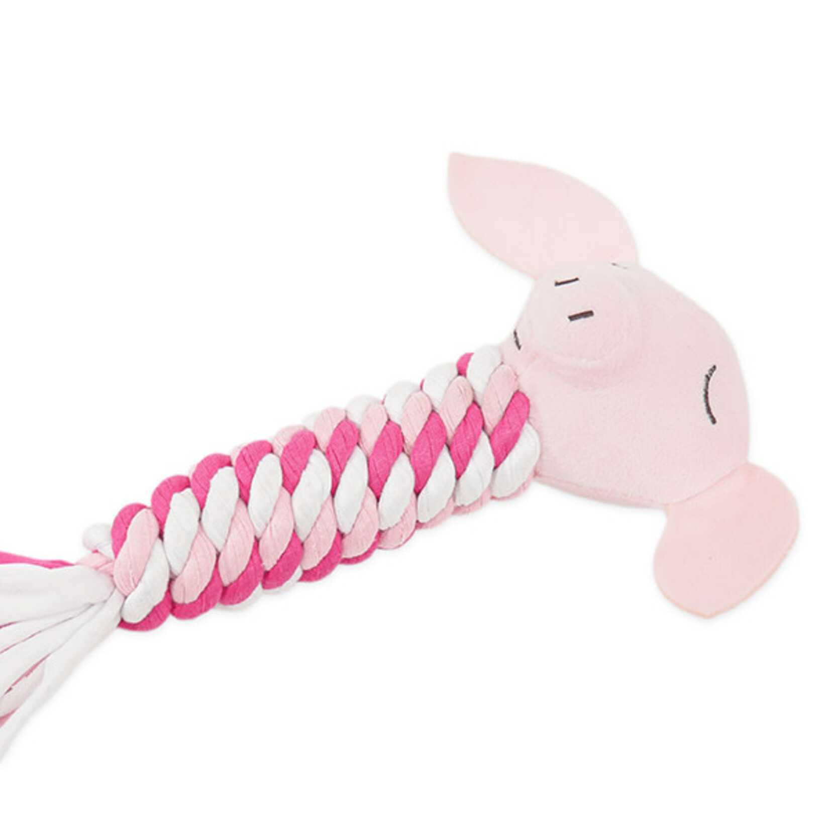 Rosewood Pig in Blanket Christmas Rope Dog Toy