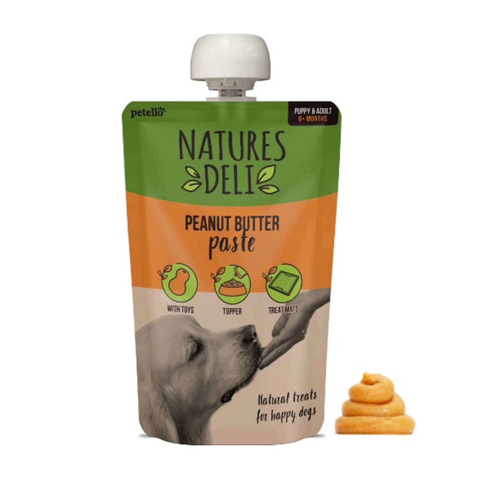 petello Natures Deli Gluten Free Paste Dog Treat, 100g