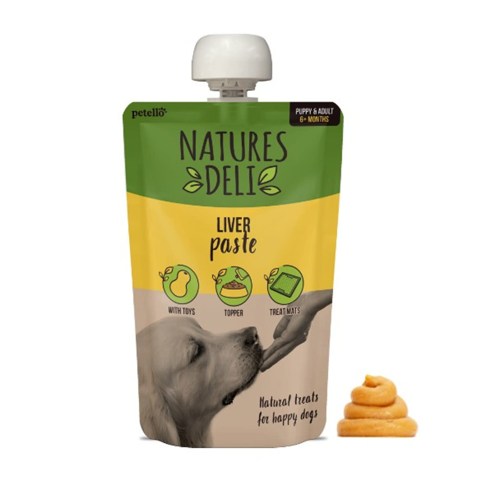 petello Natures Deli Gluten Free Paste Dog Treat, 100g