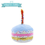 Ancol Pawty Sprinkle Cake Plush Party Dog Toy