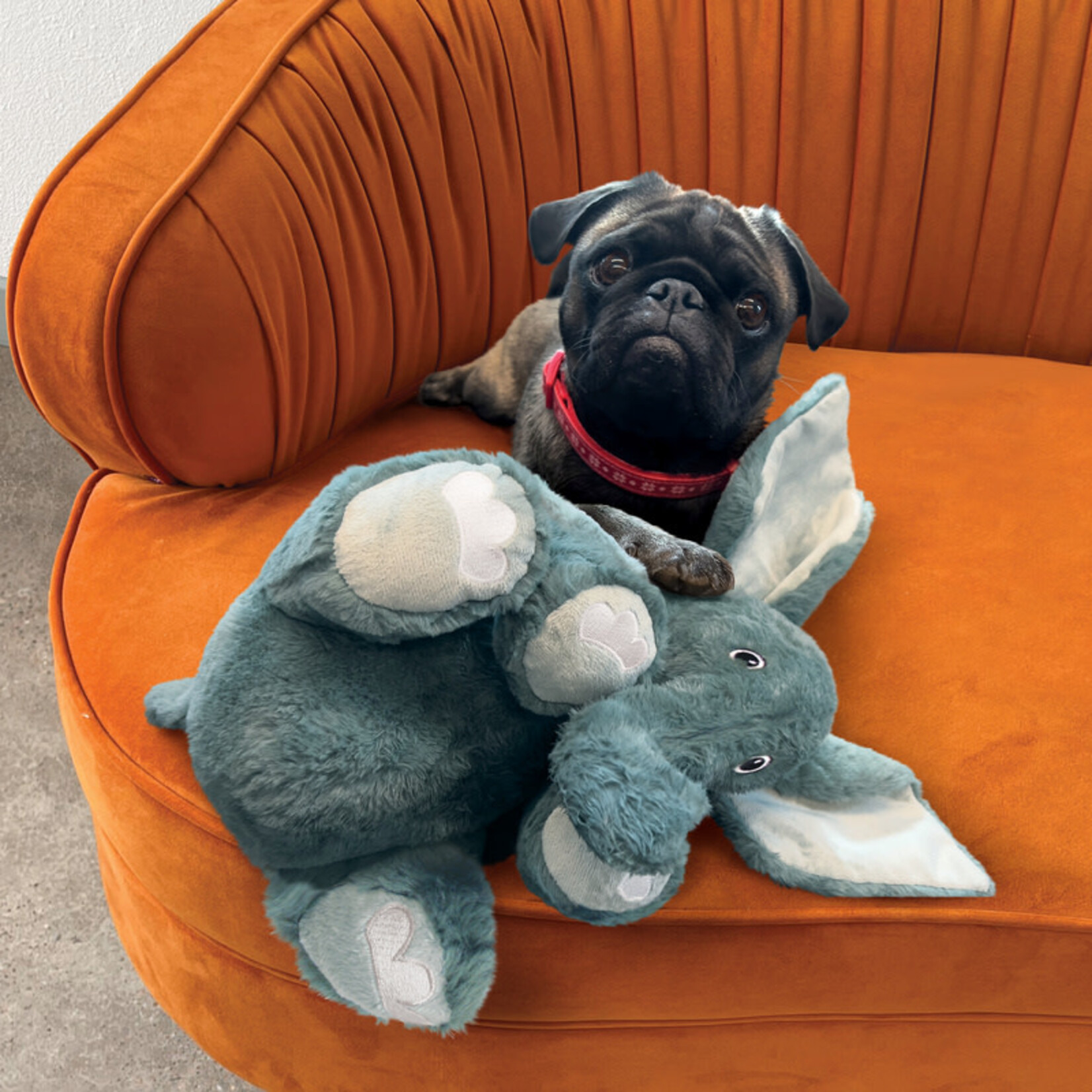 KONG Comfort Kiddos Jumbo Elephant XL Plush Dog Toy