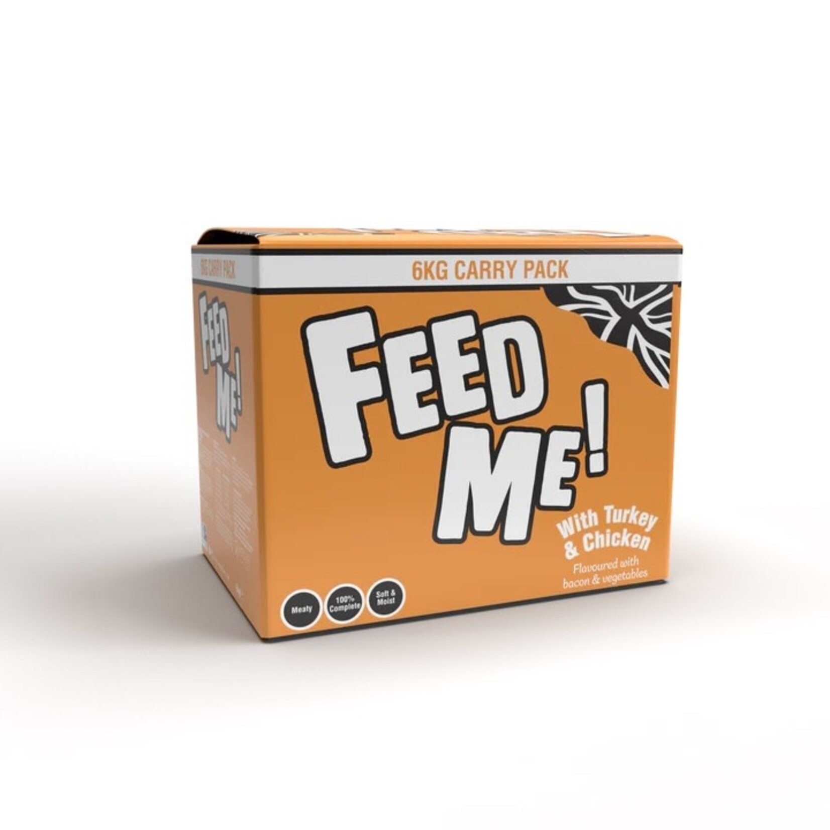 HiLife Feed Me! Turkey and Chicken flavoured with Bacon and Veg Moist Dog Food, 6kg