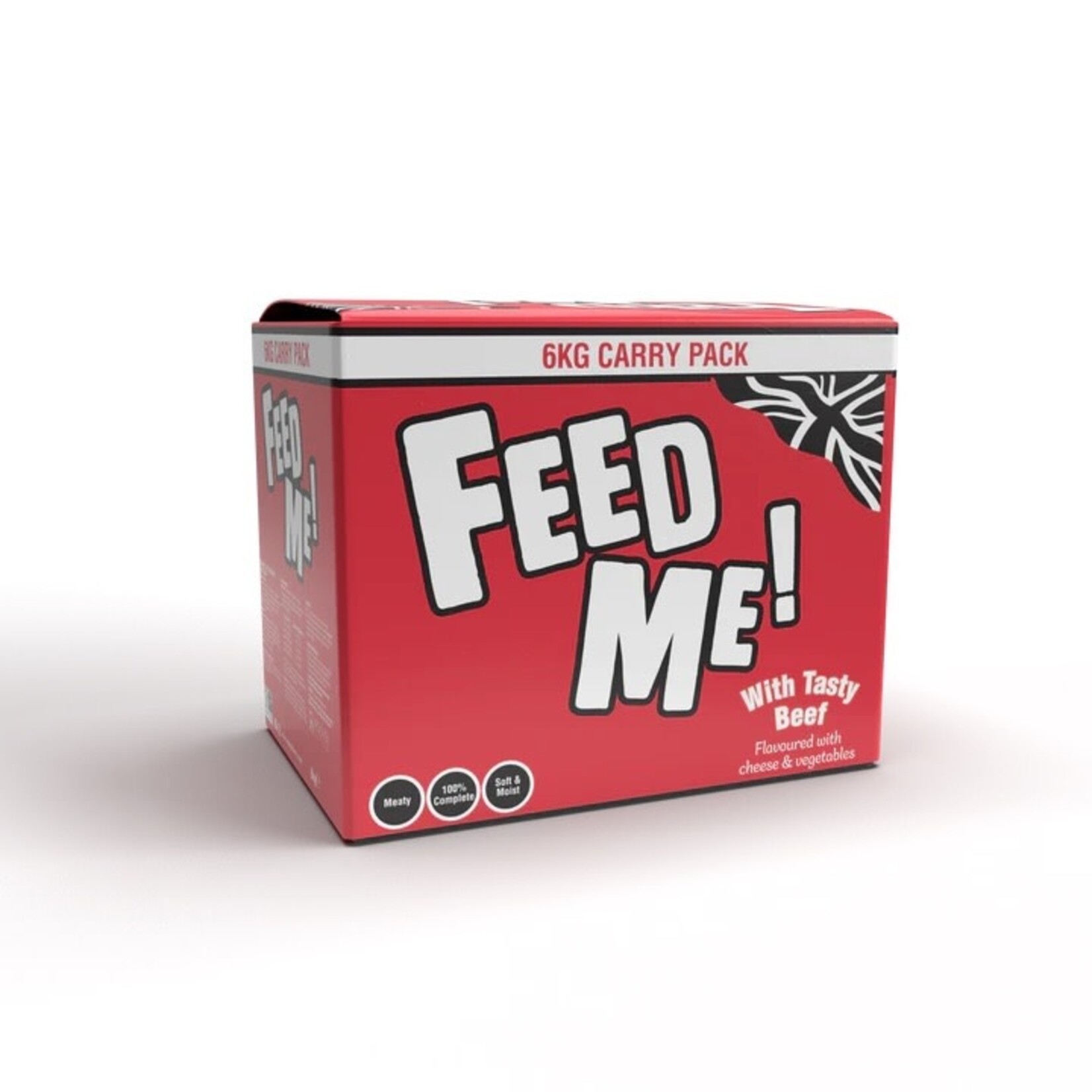 HiLife Feed Me! with Tasty Beef flavoured with Cheese and Vegetables Moist Dog Food, 6kg