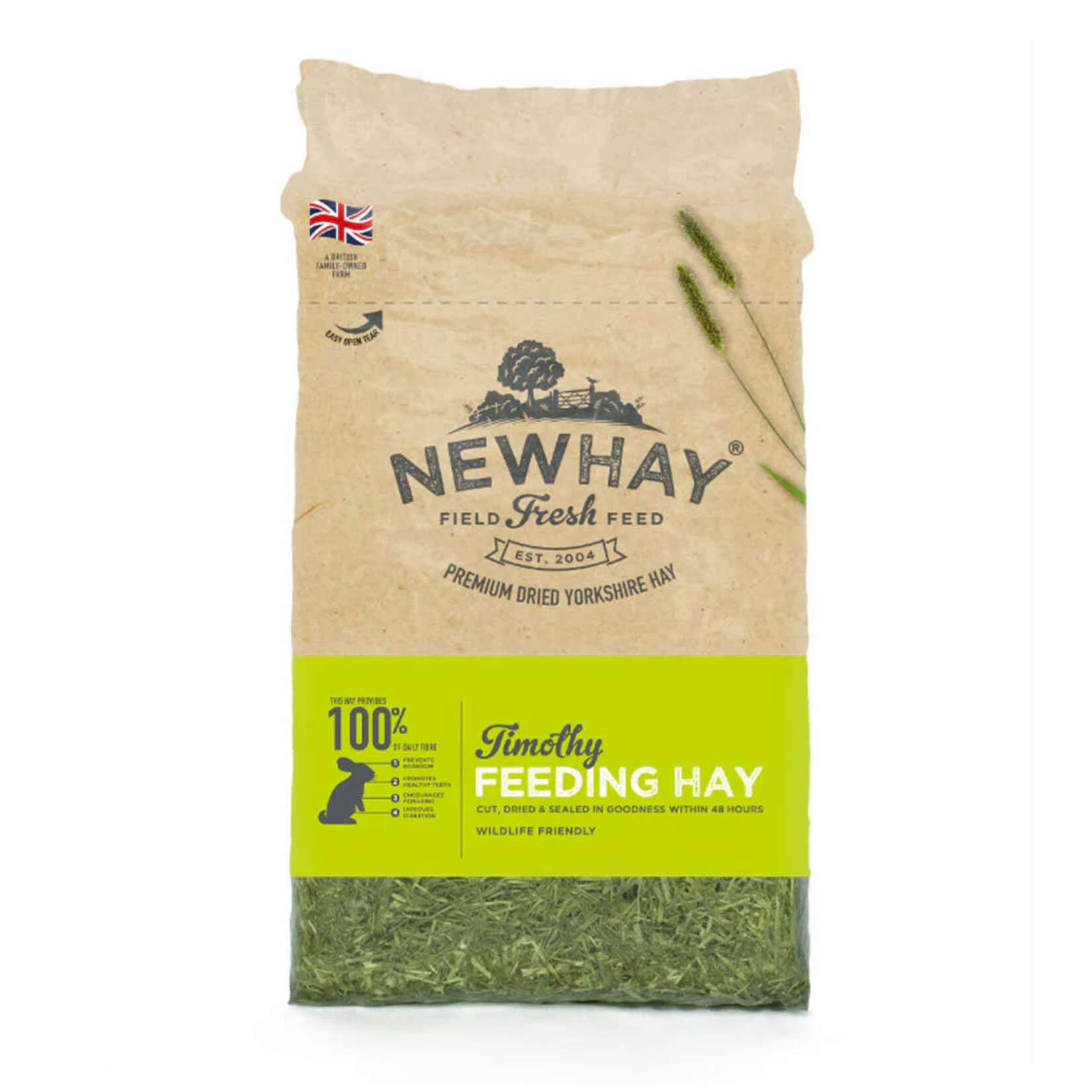 Petlife Newhay Pure Timothy Feeding Hay, 1kg
