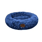 Snug & Cosy Anti-Anxiety Donut Dog Bed, Blue