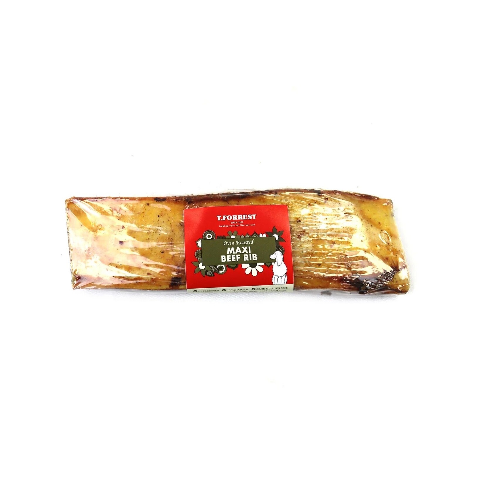 T.Forrest Maxi Roasted Beef Rib Dog Chew Treat