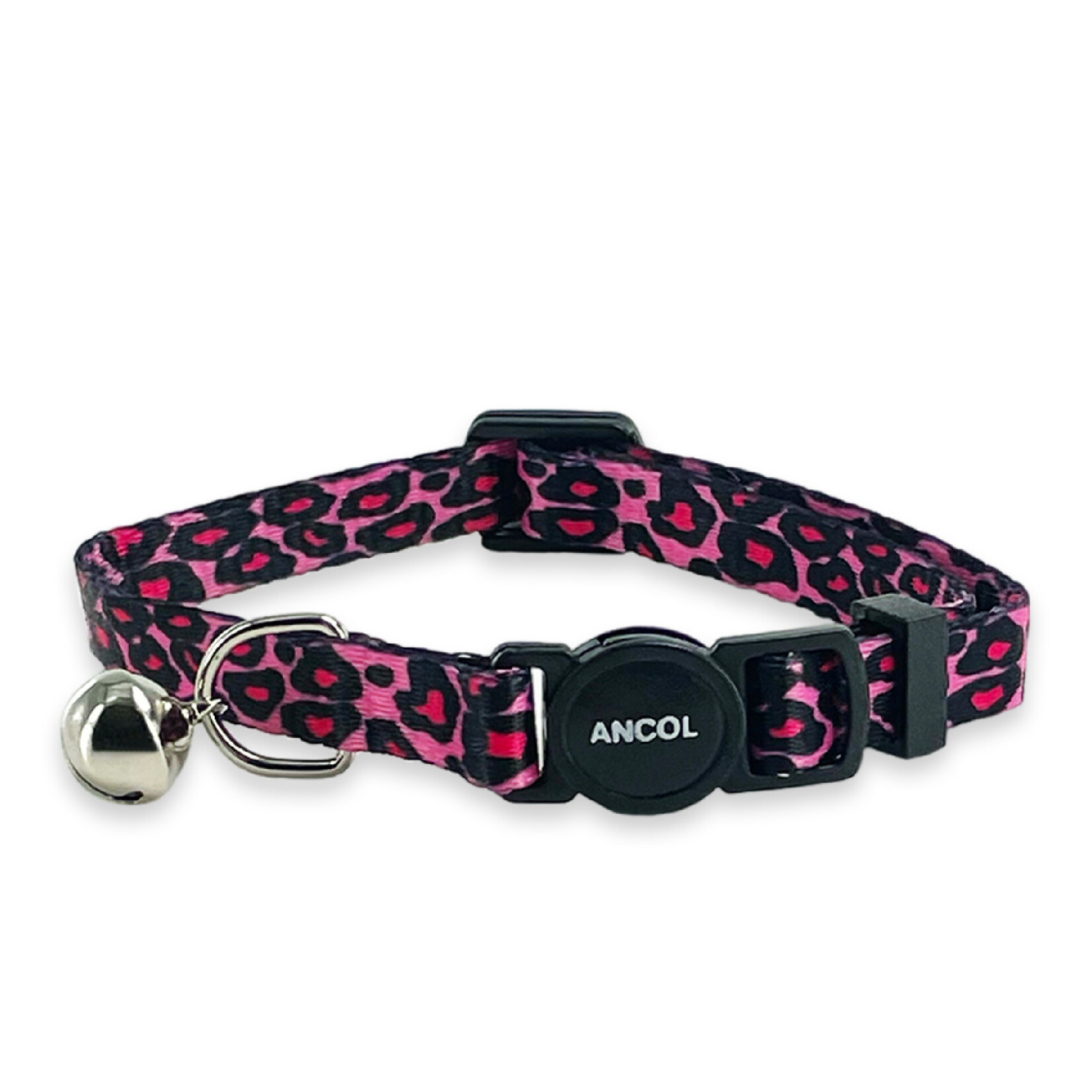 Ancol Leopard Print Cat Collar with Bell