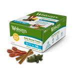 Whimzees Variety Value Box Natural Daily Dental Dog Chew Treats for Small Dogs, 56 pack