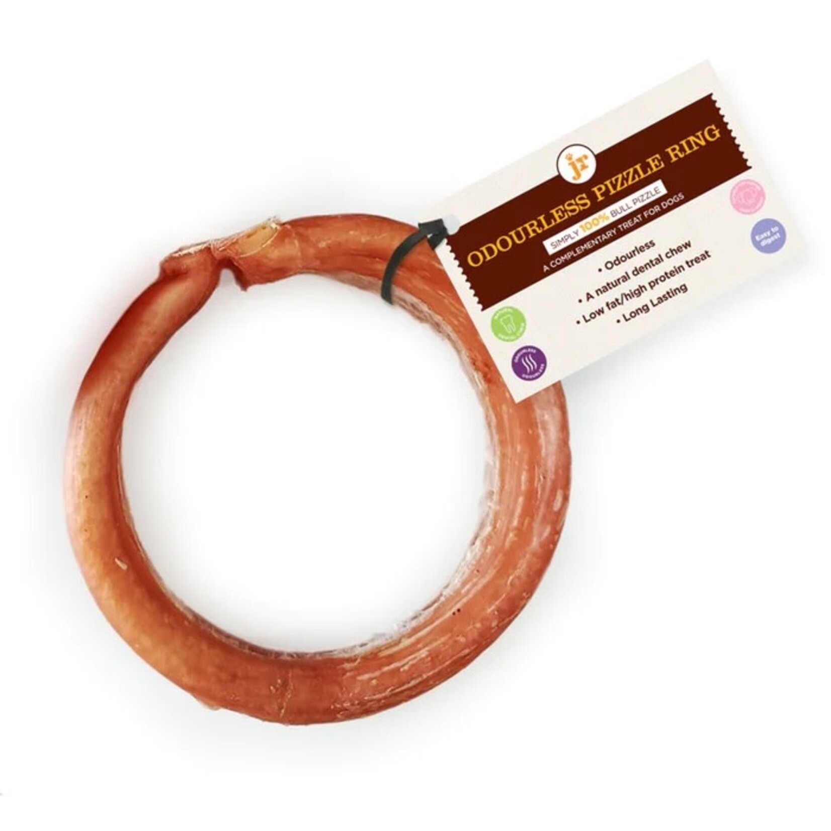 jr pet products Air Dried Odourless Beef Pizzle Ring Dog Chew