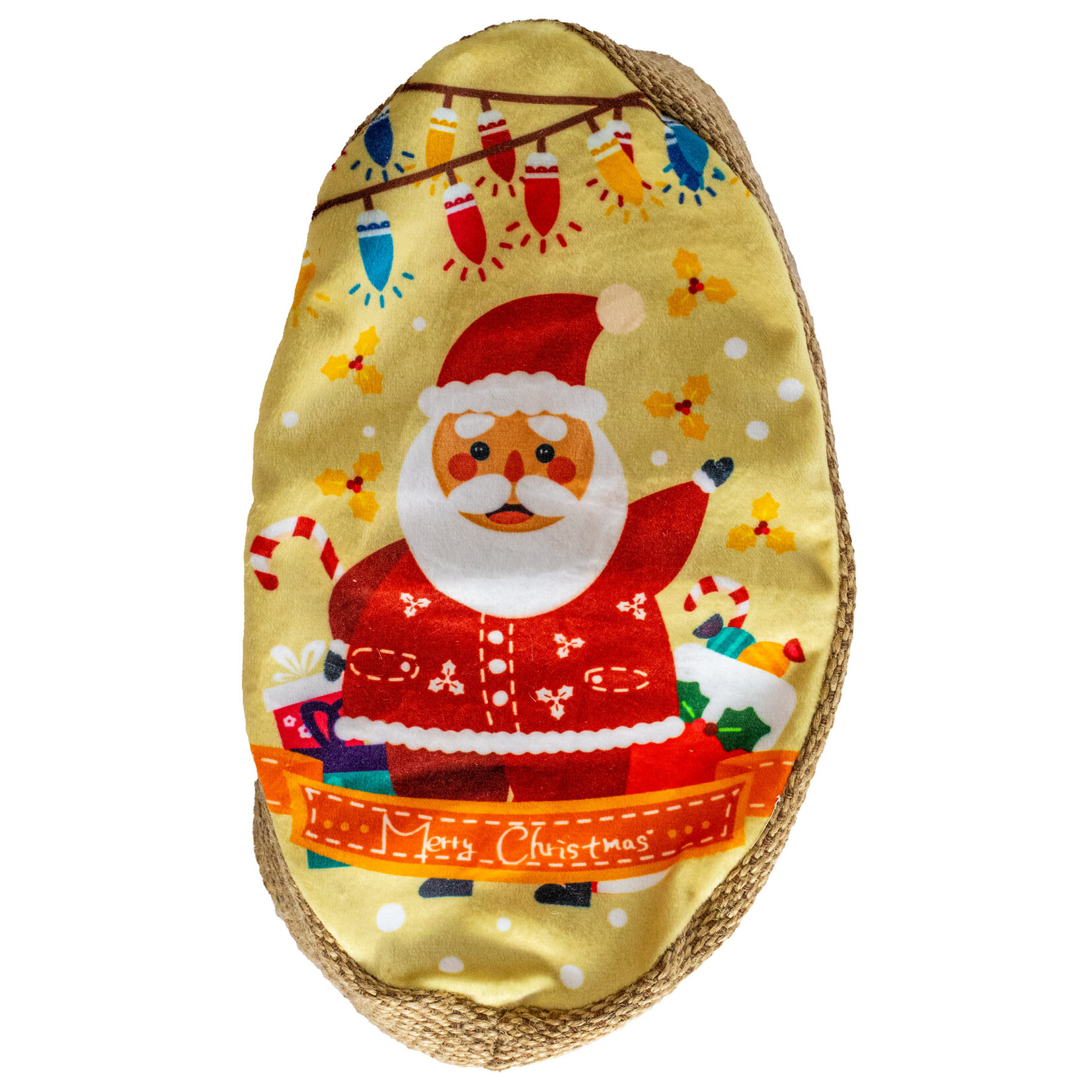 James & Steel Cat Scratcher Crackle Christmas Cat Toy, 25cm
