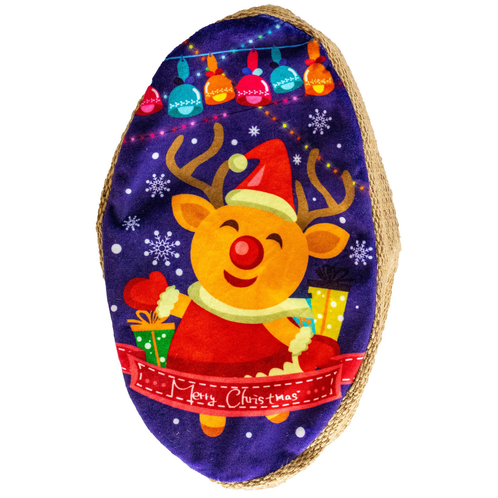 James & Steel Cat Scratcher Crackle Christmas Cat Toy, 25cm