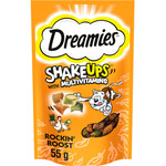 Dreamies Shakeups  with Multivitamins Rockin Roost Cat Treats, 55g